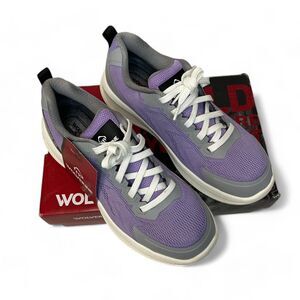 WOLVERINE Bolt Knit Lavender Composite Toe, Womens' Size 9.5. NEW IN BOX